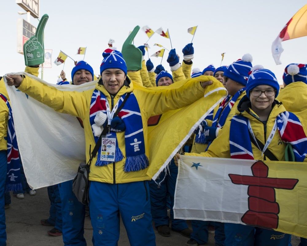Team Nunavut 2018. Photographer: Pat Kane 