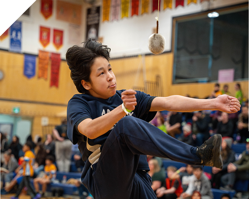 One-Foot-High Kick at the 2026 Traditional Games Championship