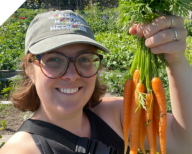 Emily Smith, Northern Mosaic Network’s Peer Support Coordinator