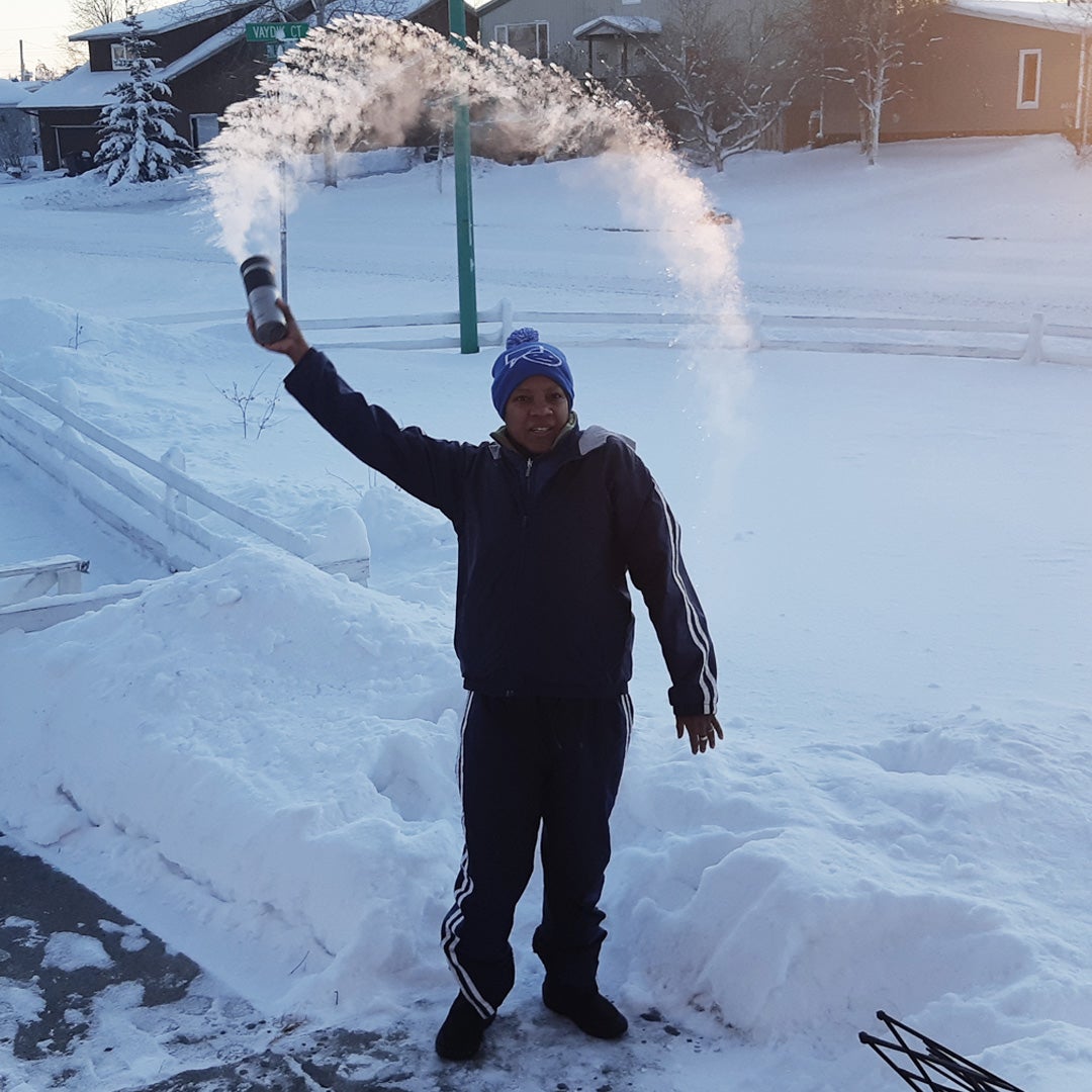 Tracy-Ann finding fun ways to get outside in Northwest Territories 