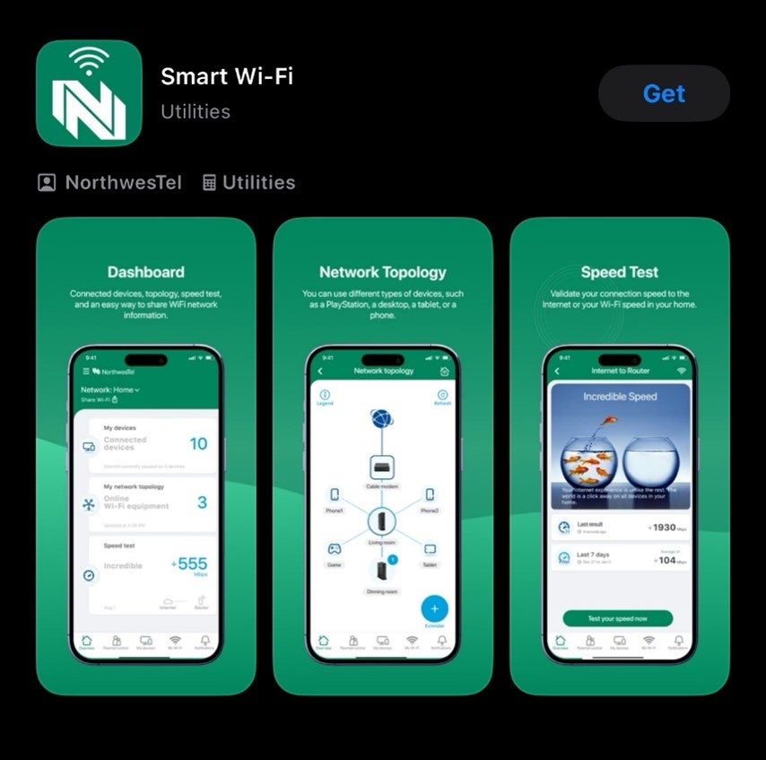 Smart Wi-Fi app
