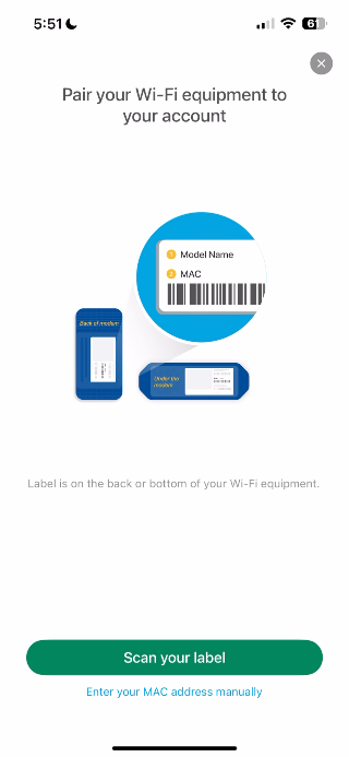 Pair your Wi-Fi Equipment