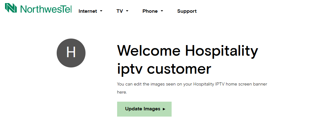 Welcome Hospitality IPTV Customer
