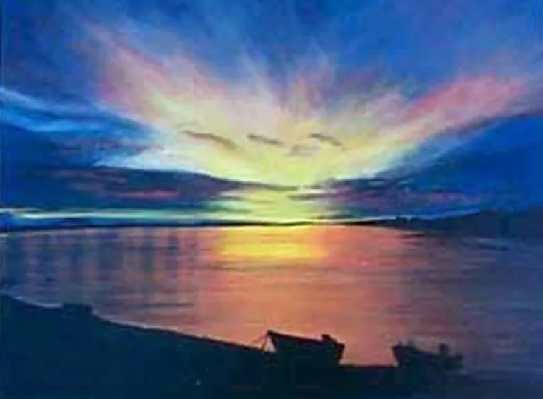 Just before the storm: Art by Pamela Gray