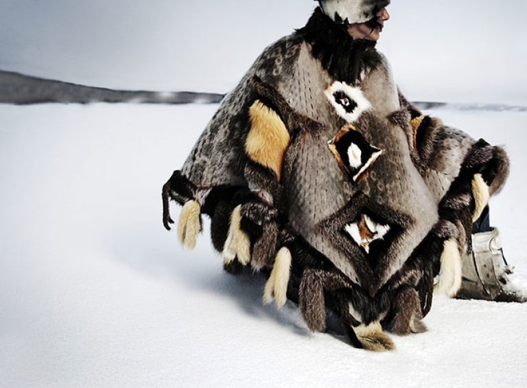 Five Star Poncho: Art by Rosalind Machmer