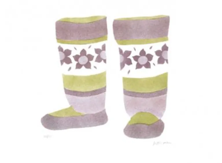 Inuit Women’s Tall Kamiks: Art by Shelly O’Gorman