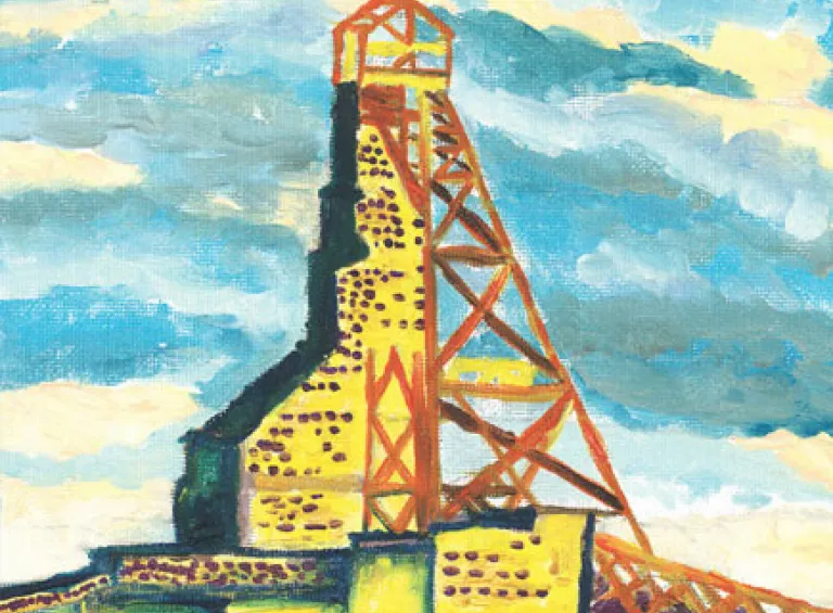 Fading Giant: Art by Lynn Malcolm