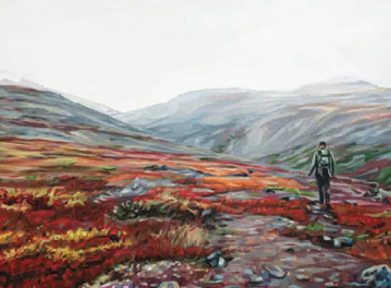 Montana Mountain 1: Art by Heather Horton