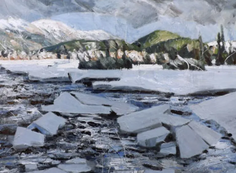 Blue Break Up: Art by Simon Gilpin