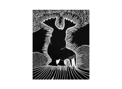 Walrus: Art by Pootoogook Qiatsuk