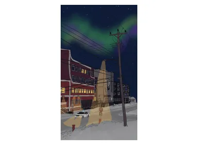 Four Corners: Art by Dayle Kubluitok