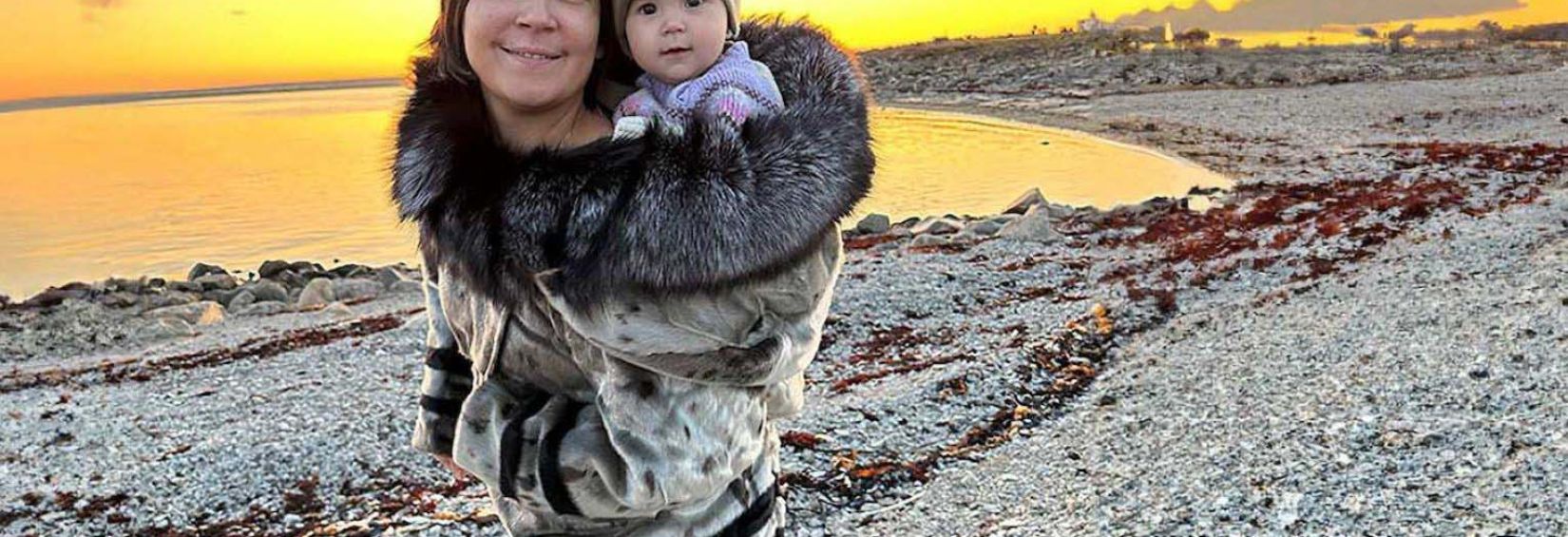 Woman and child