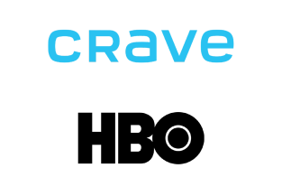 CRAVE and HBO logos